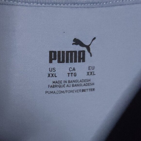 Puma New Ice Blue Sleeveless Activewear Shirt Dress XXL - Picture 5 of 7